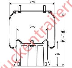 Airspring F14/2926         