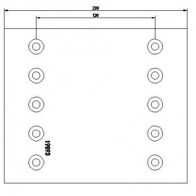 Brake Lining Kit SN 355x200         