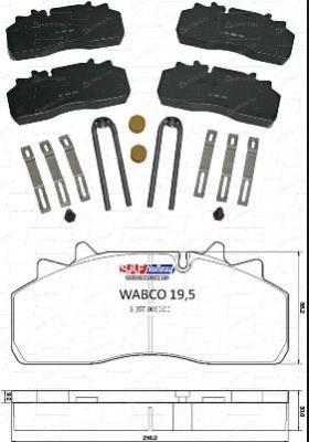 Brake Lining Kit WABCO 19,5                