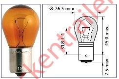 Bulb, round 12V 15watt (box of 10)              