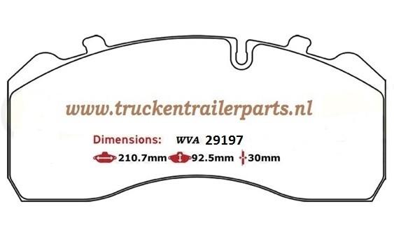 Brake Pad Kit Knorr TextarT3030         