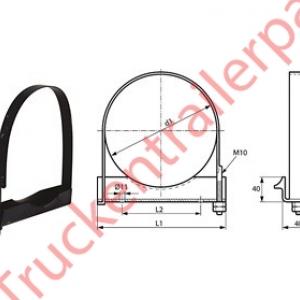 Adjustebable strap 206mm                   