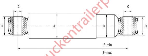 Shock Absorber Trailer SAF                