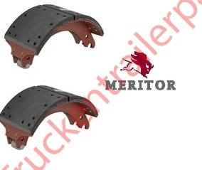 Brake shoe Meritor (2)  420x220 TM          