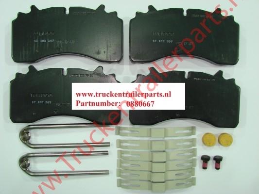 Brakepads Repair kit pan 22-1        