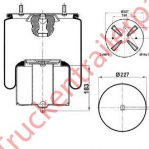 Air suspension complete Volvo            