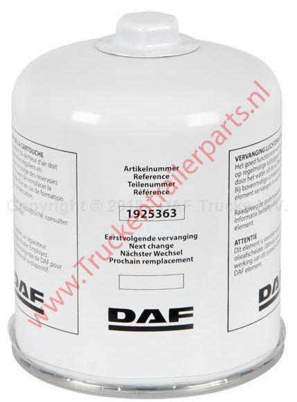 Desiccant Cartridge DAF euro6             