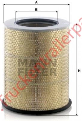 Air filter element Engine C 34 1500/1            