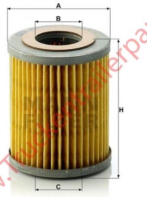 Oil filter element              