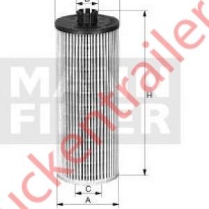 Oil filter element              