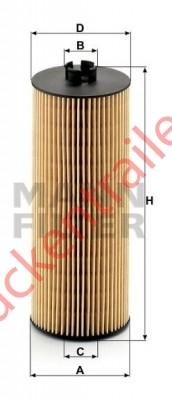 Oil filter element              