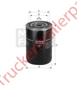 Oil filter element Hydraulic W 1374/2             