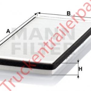 Cabine filter element Interior              