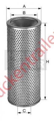 Oil filter element Hydraulic             