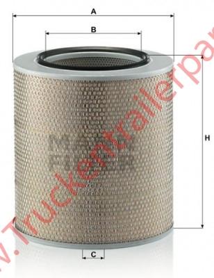 Air filter element Engine Mann Hummel C 35 1592             