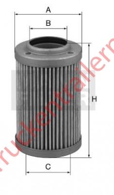 Oil filter element Hydraulic             