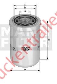 Oil filter element Hydraulic             