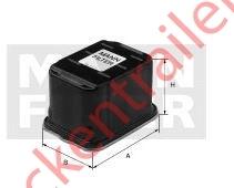 Fuel filter,element WK 13 001             