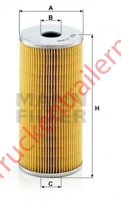 Oil filter element              