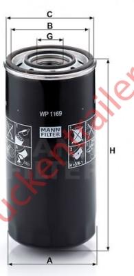 Oil filter element              