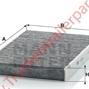 Cabine filter element Interior              
