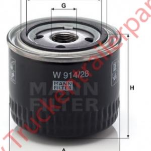 Oil filter element              