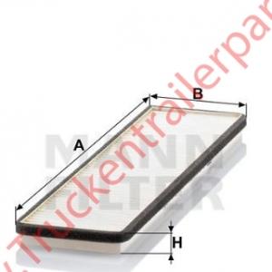 Cabine filter element Interior             