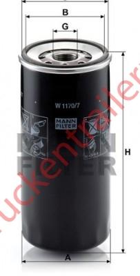 Oil filter element              