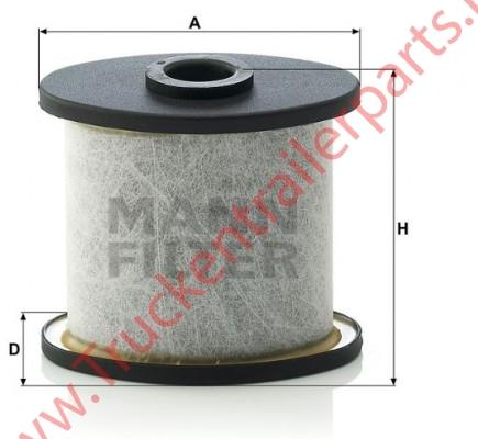 Oil filter element              