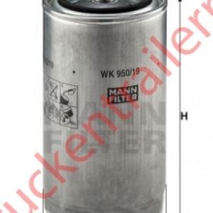 Fuel filter,element Moist,separator WK 950/19             