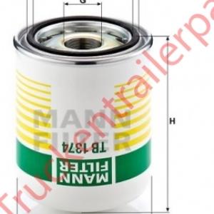 Filter Air dryer + oil sep,             