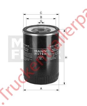 Fuel filter,element WK 950/3             