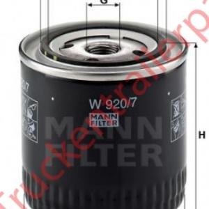 Oil filter element W 920/7 Y             