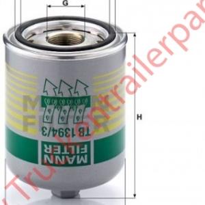 Filter Air dryer TB 1394/3 x             