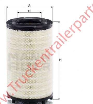 Air filter element Engine C 31 017             