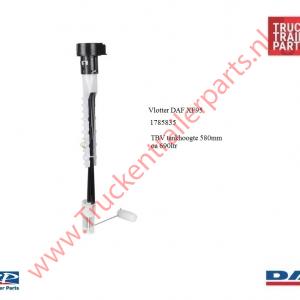 Fluidlevel switch XF105 tbv volume 580mm           