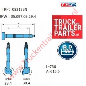 Brake camshaft             