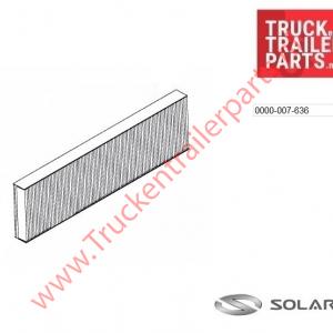 Solaris cabin filter      