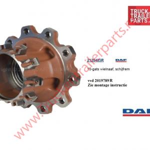 DAF Wheel hub 10 hole front axle  XF105 / XF/ CF     