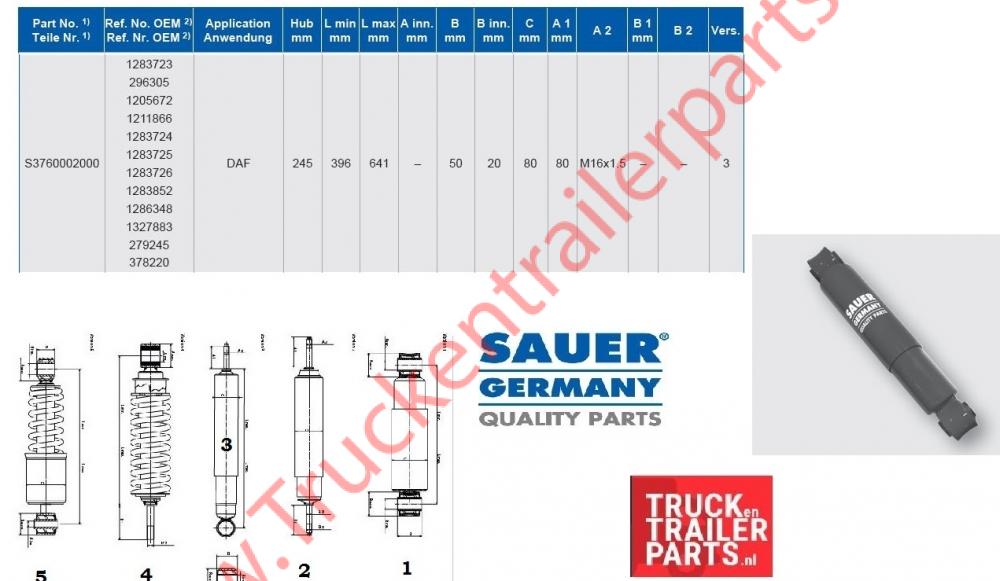 Shock Absorber DAF                    