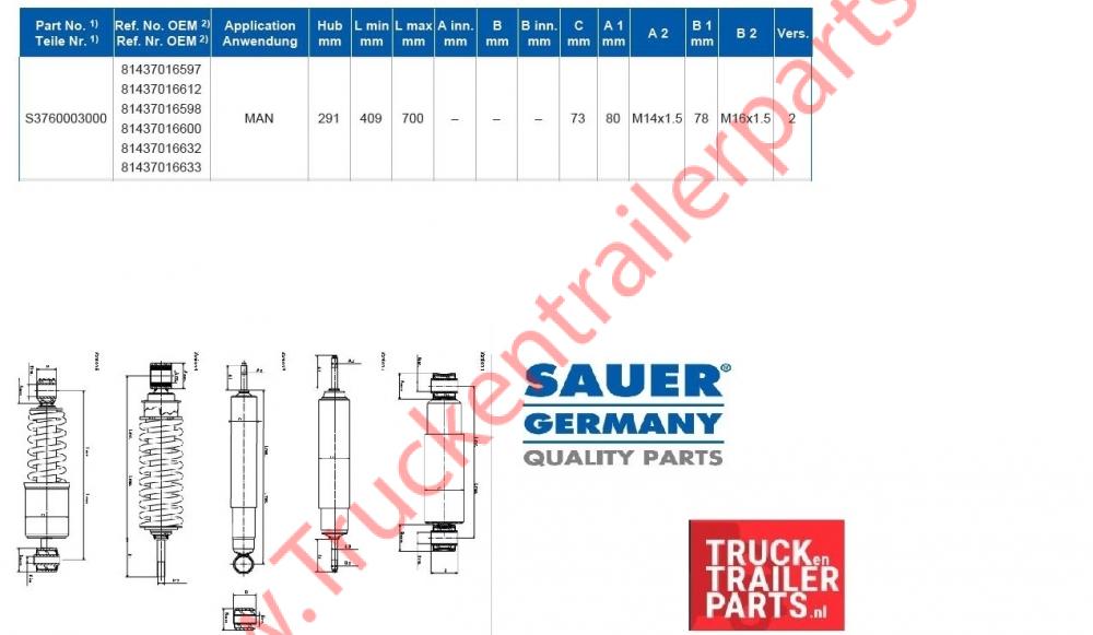 Shock Absorber MAN                    