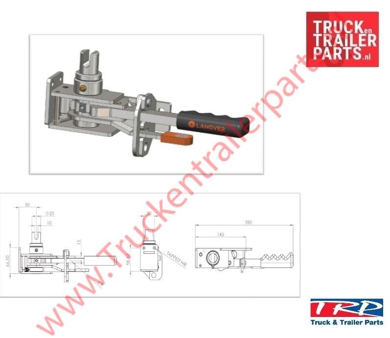 Ratchet Truck Curtain Tensioner R44      