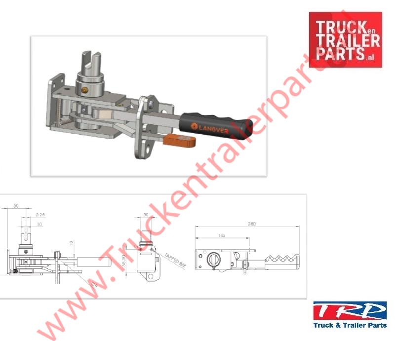 Ratchet Truck Curtain Tensioner R45     