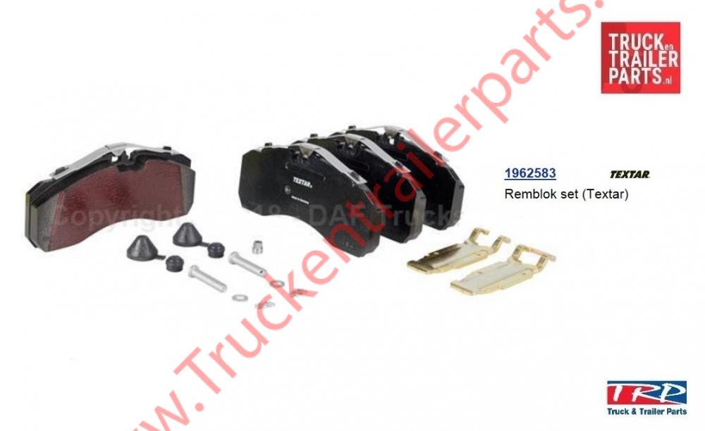 Set brake pad .         