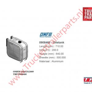 Tank Hydraulic oil 200 ltr      