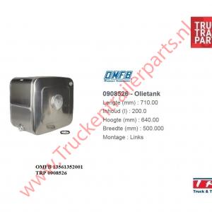 Tank Hydraulic oil 200 ltr      