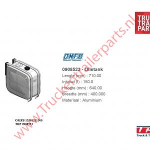 Tank Hydraulic oil 150lt      