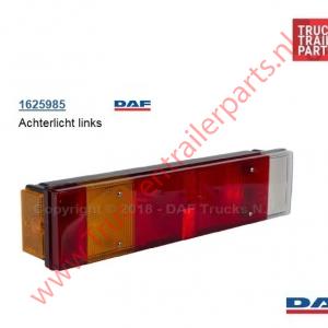 Rear light Left hand      