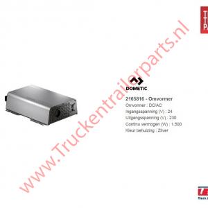 Dometic Sinuspower 24v /230AC     